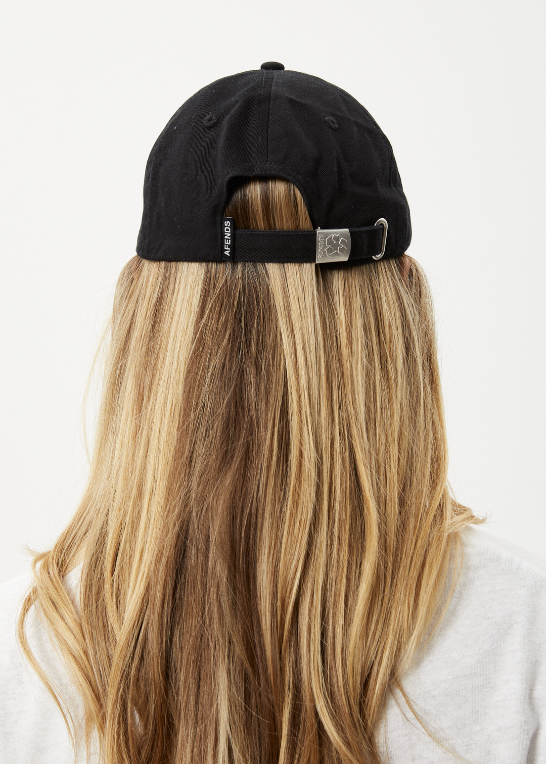 AFENDS Womens Daylight - Panelled Cap - Stone Black