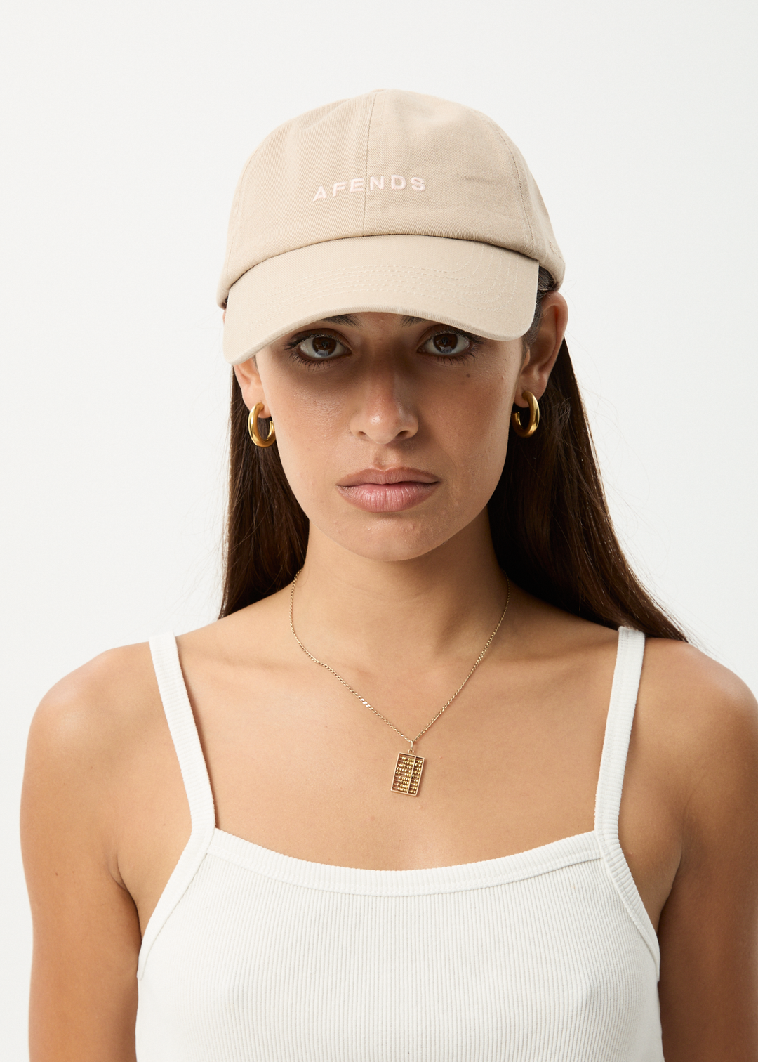 AFENDS Womens Daylight - Panelled Cap - Taupe 