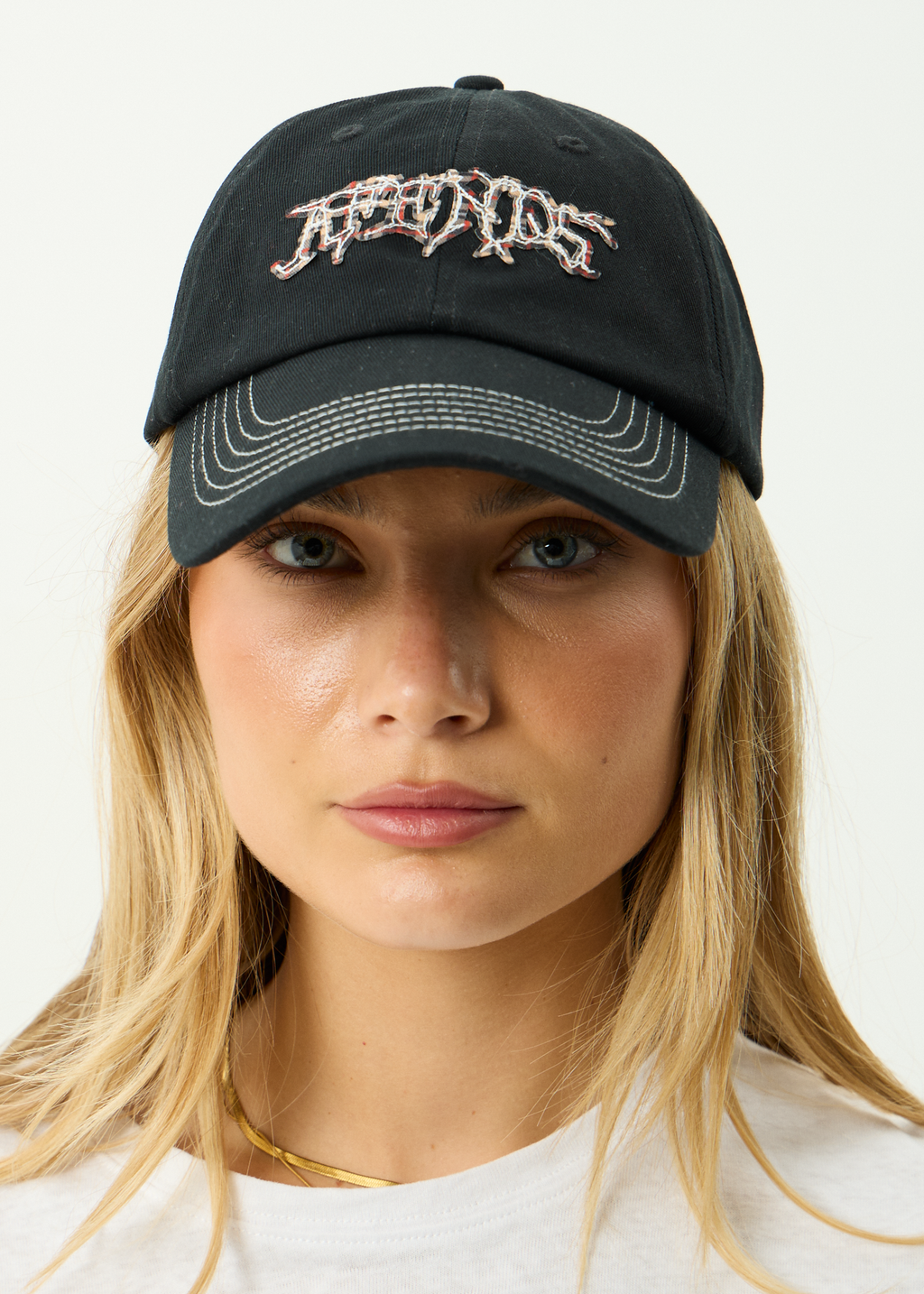 AFENDS Mens Kharma - Six Panel Cap - Black