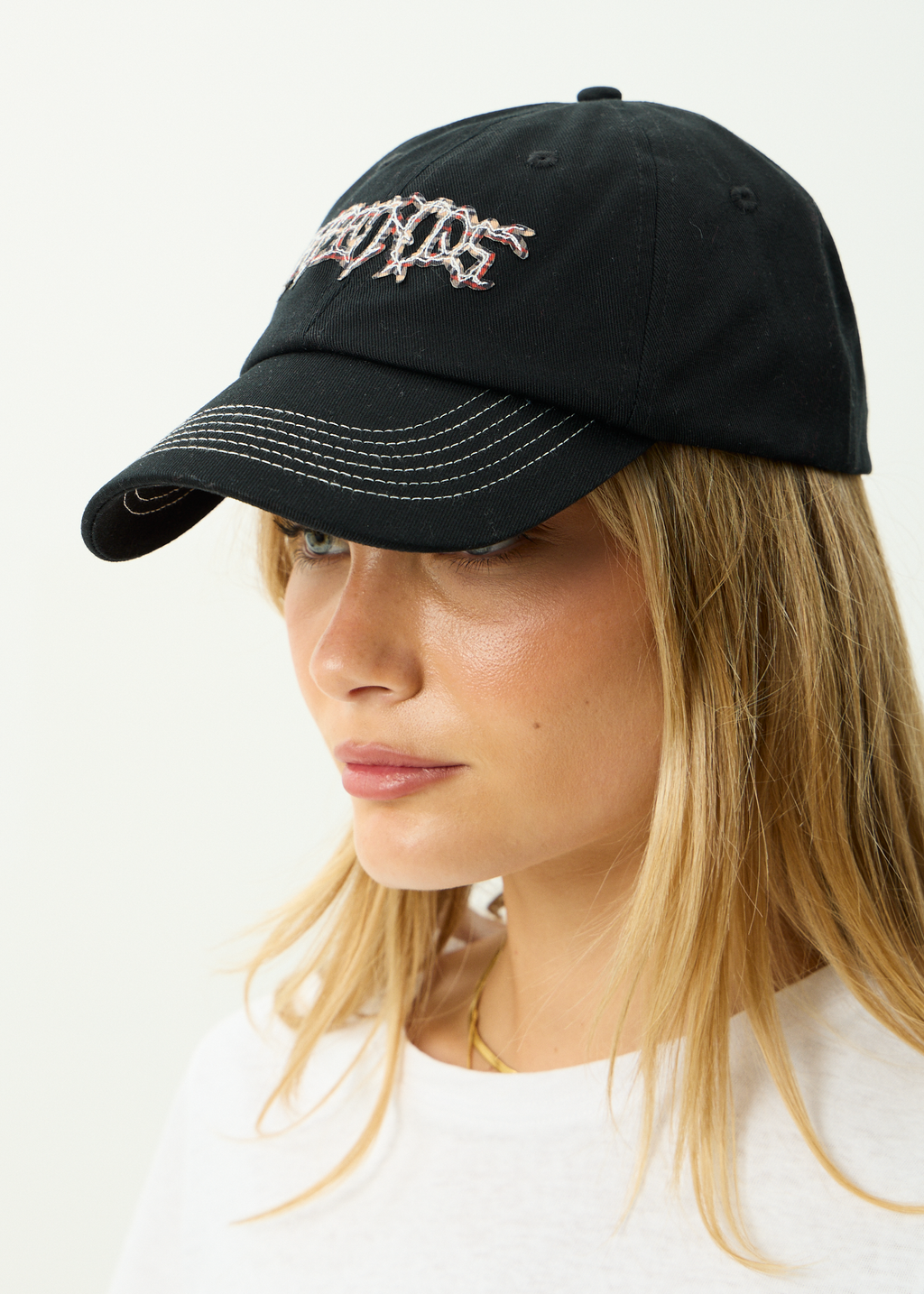 AFENDS Mens Kharma - Six Panel Cap - Black