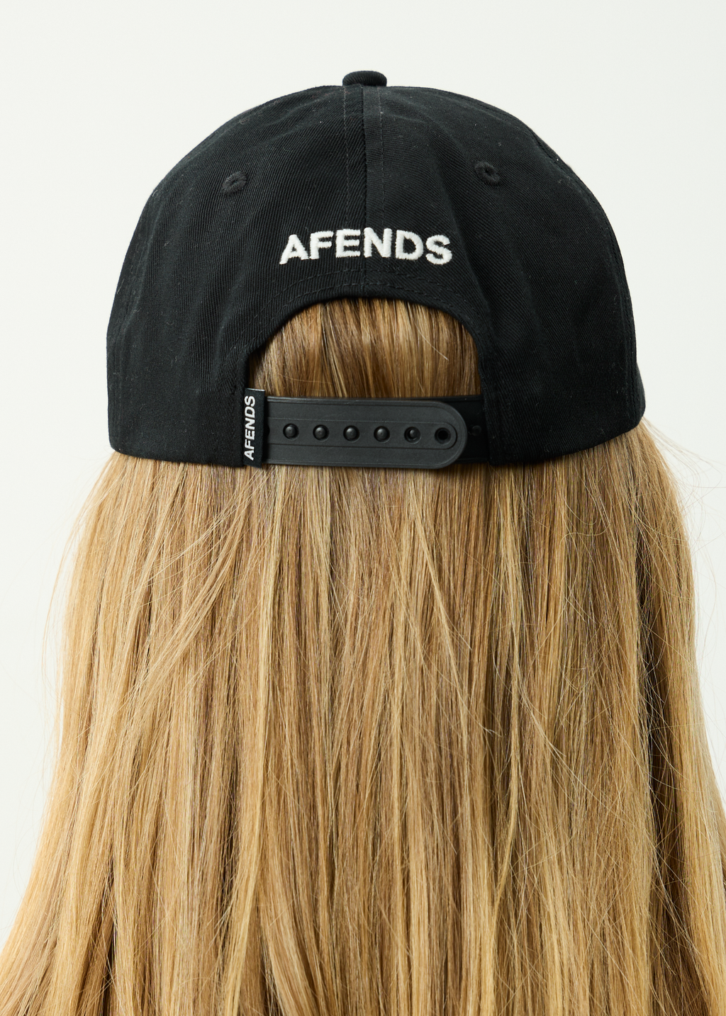 AFENDS Mens Kharma - Six Panel Cap - Black