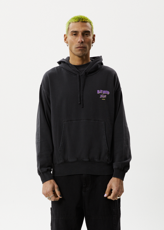 Mens black 2025 graphic hoodie