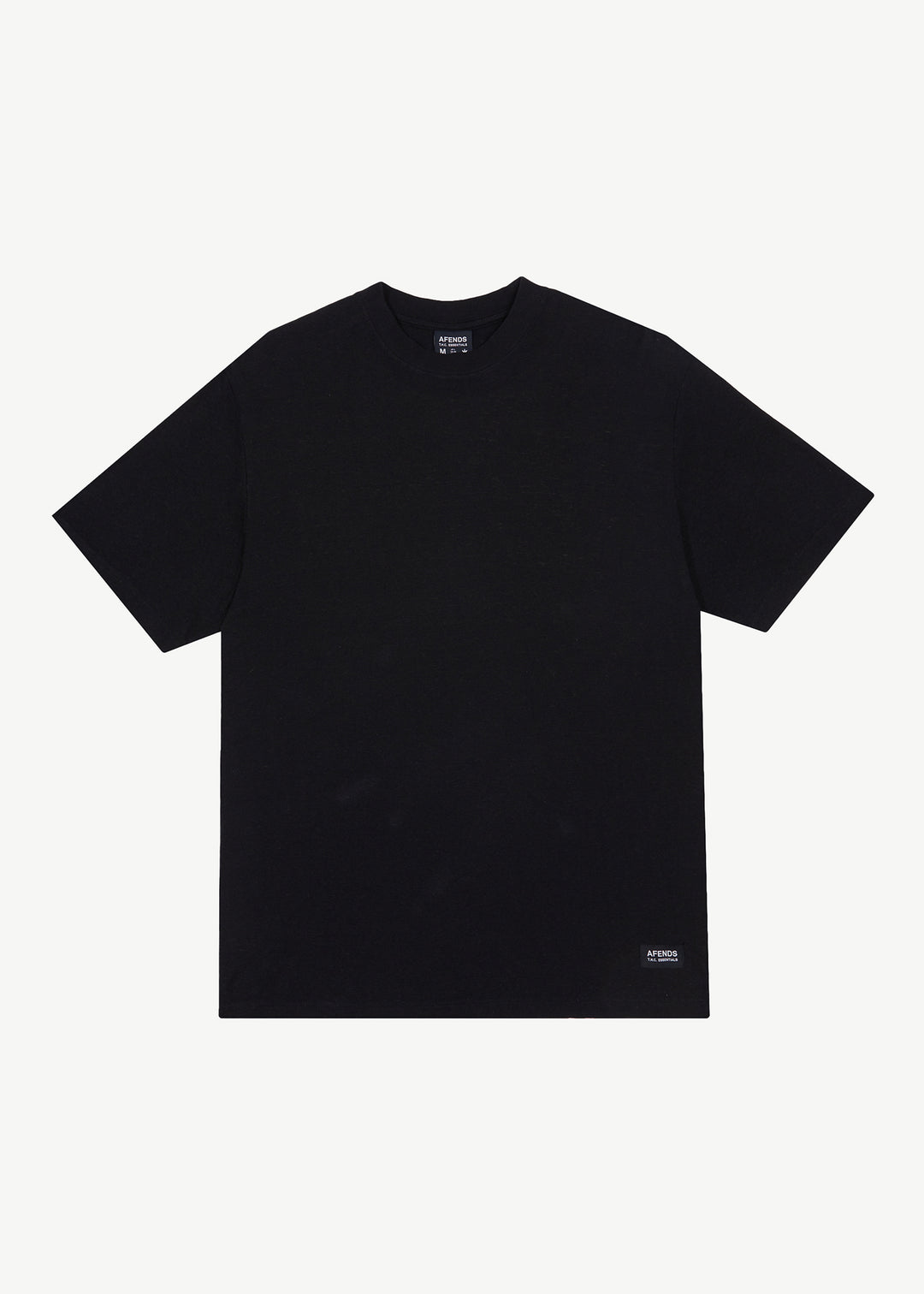 AFENDS Mens Classic - Retro Fit Tee - Black 