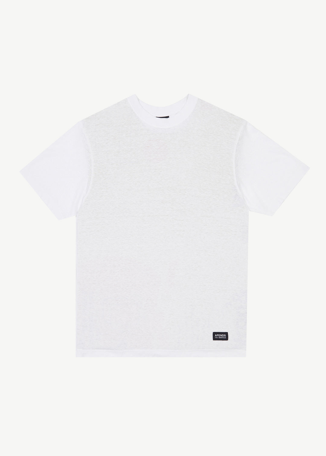 AFENDS Mens Classic - Retro Fit Tee - White 