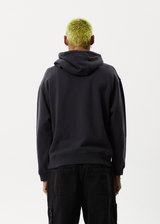 Afends Mens Dazed - Graphic Hoodie - Charcoal - Afends mens dazed   graphic hoodie   charcoal 