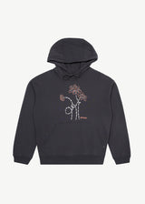 Afends Mens Dazed - Graphic Hoodie - Charcoal - Afends mens dazed   graphic hoodie   charcoal 