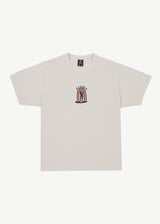 Afends Mens Jlord - Boxy Graphic T-Shirt - Moonbeam - Afends mens jlord   boxy graphic t shirt   moonbeam 