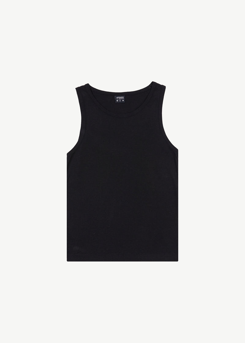 AFENDS Mens Laidback - Singlet - Black