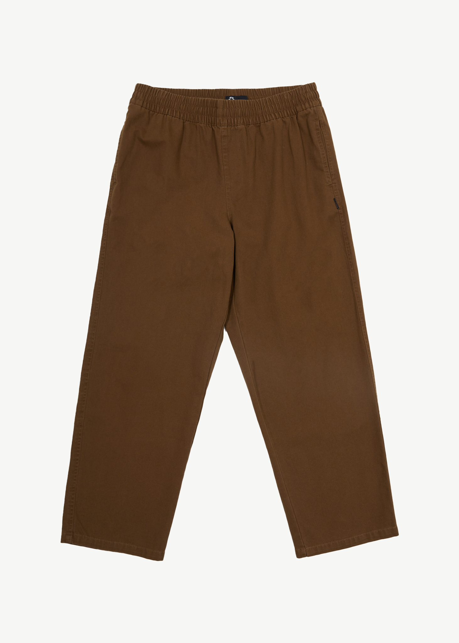 Afends Mens Ninety Eights - Recycled Elastic Waist Pants - Toffee - Afends  AU.