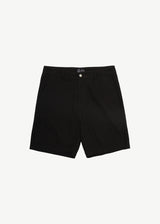 Afends Mens Ninety Twos - Recycled Chino Shorts - Black - Afends mens ninety twos   recycled chino shorts   black