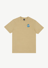 Afends Mens Orbital - Retro Graphic T-Shirt - Camel - Afends mens orbital   retro graphic t shirt   camel 
