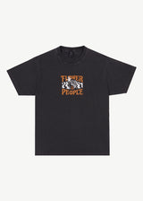 Afends Mens Power Plant - Boxy Graphic T-Shirt - Stone Black - Afends mens power plant   boxy graphic t shirt   stone black 