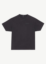 Afends Mens Staple - Hemp Boxy Logo T-Shirt - Stone Black - Afends mens staple   hemp boxy logo t shirt   stone black 