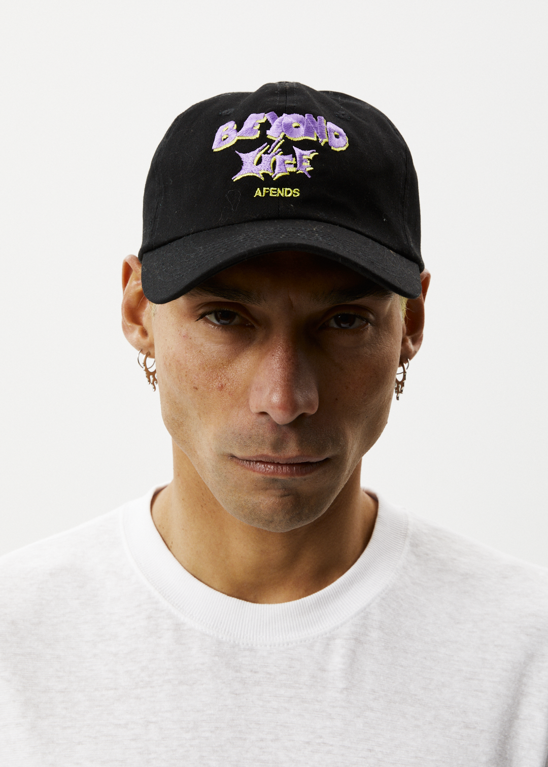 AFENDS Unisex Beyond Life - Baseball Cap - Black A233627-BLK-OS