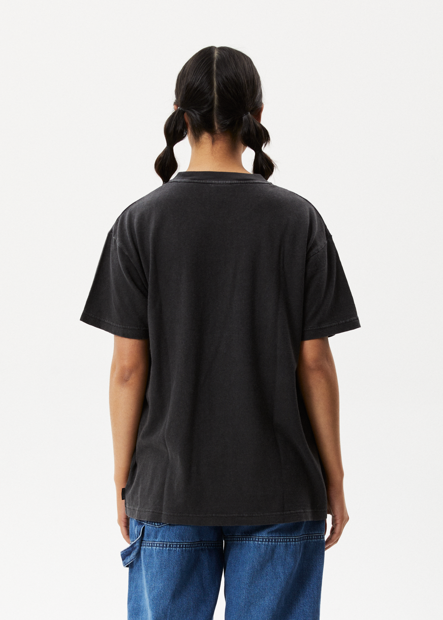 The Hundreds Graffic T Shirt - Large - Noir Faded - Skater Street Wear - Homme