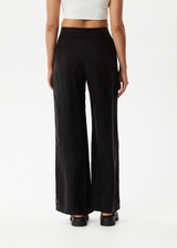 Afends Womens Gemma - Recycled Pant - Black - Afends womens gemma   recycled pant   black 