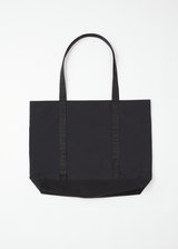 AFENDS Mens Outline - Oversized Tote Bag - Black - Afends mens outline   oversized tote bag   black