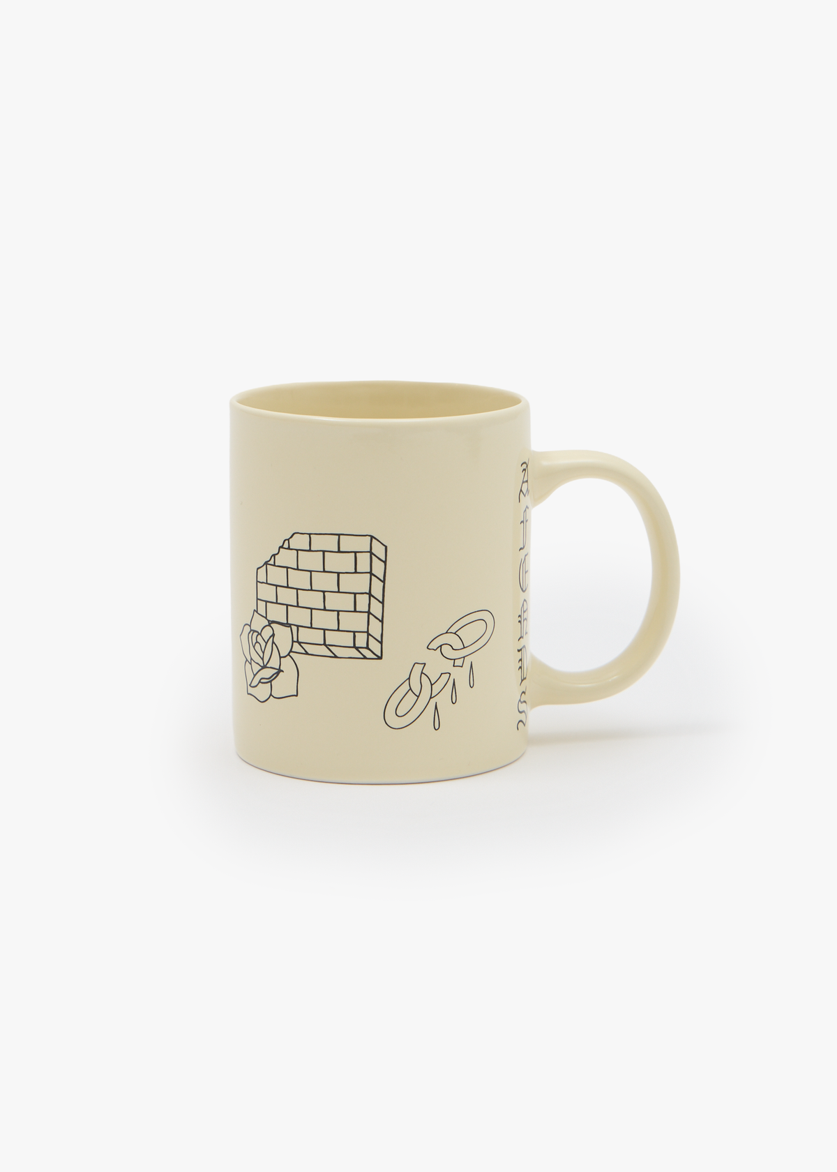 AFENDS Unisex Unbound - Porcelain Mug - Off White