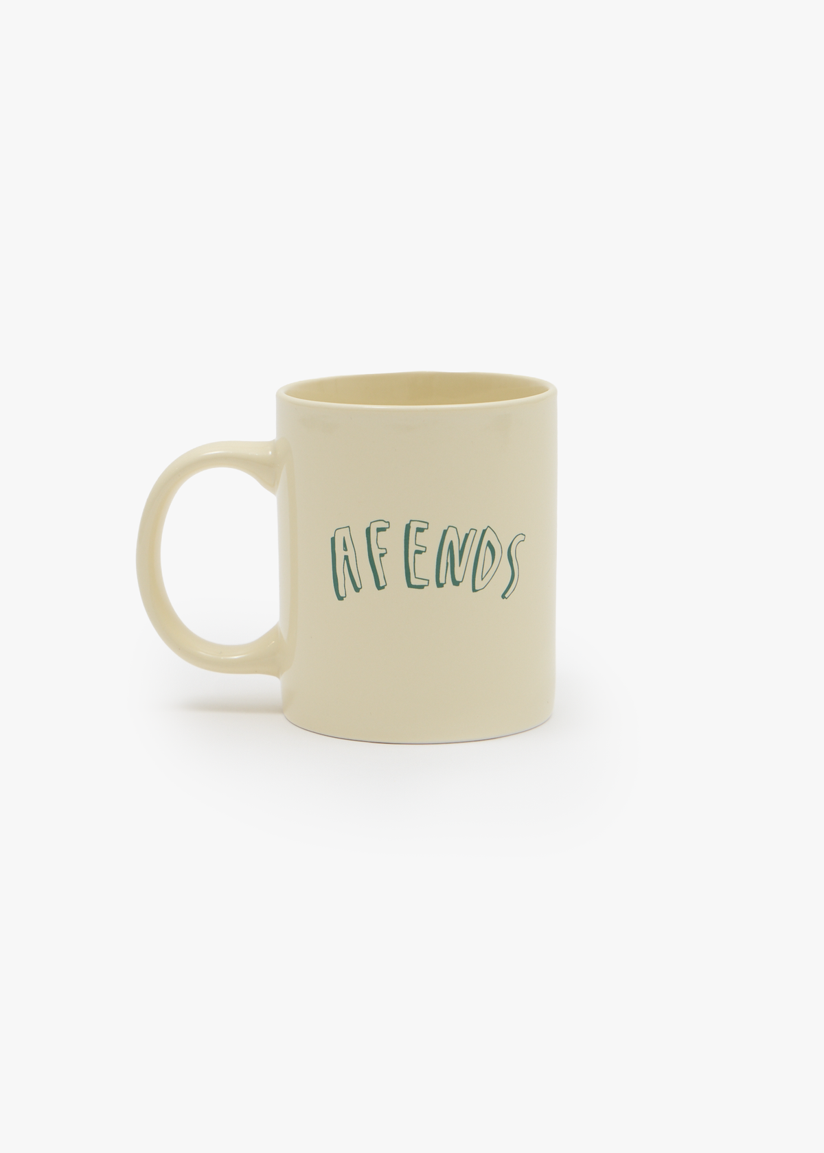 AFENDS Unisex Camp Fire - Porcelain Mug - Off White