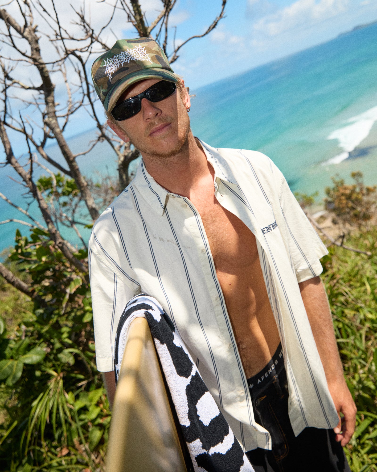 AFENDS Mens Hidden - Trucker Cap - Hidden