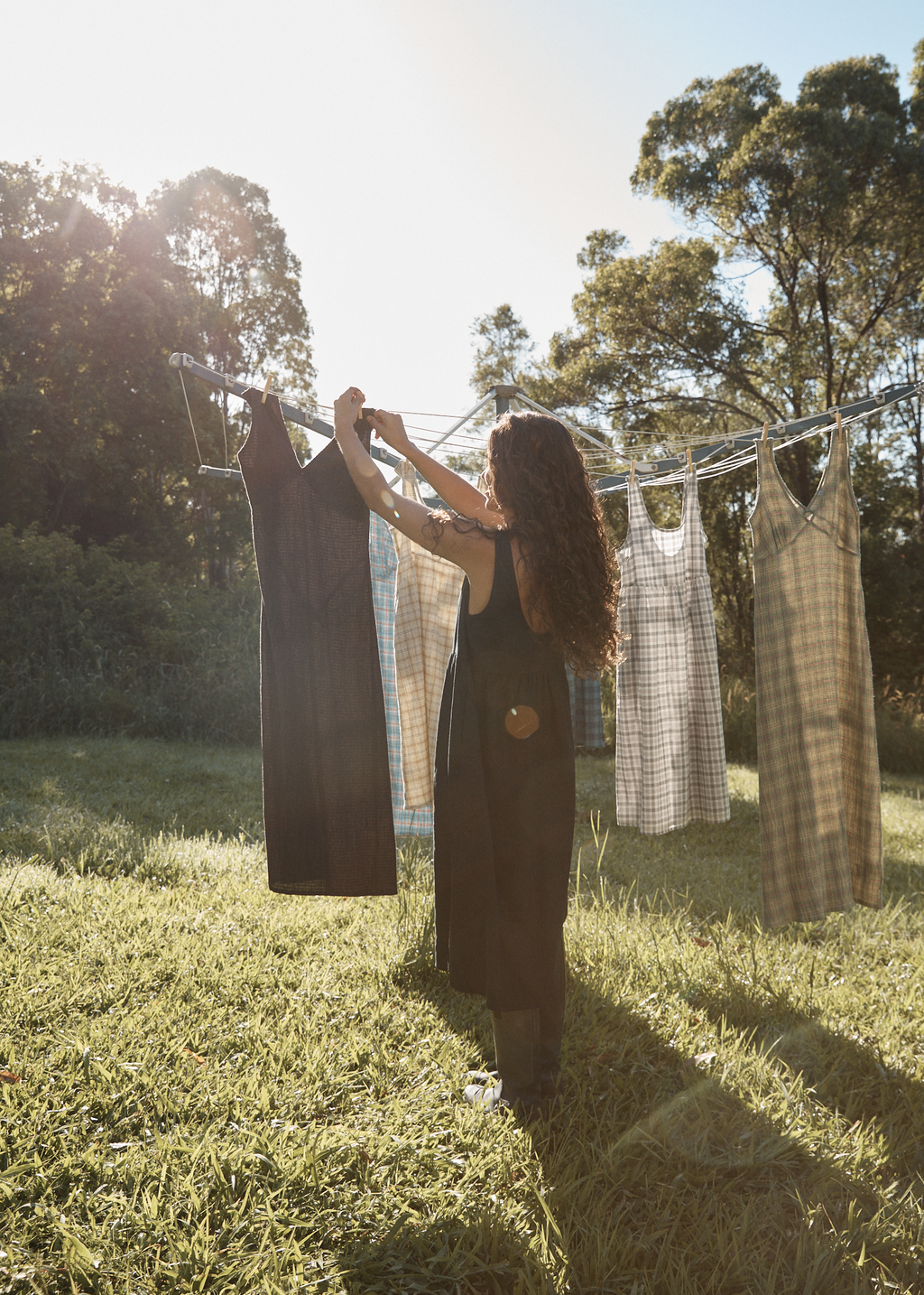 AFENDS Womens Jesse - Midi Dress - Black