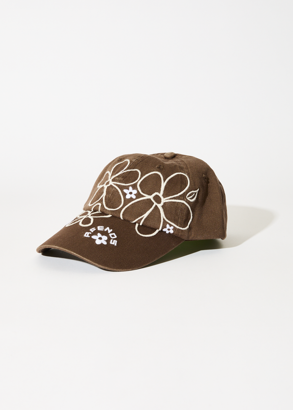 AFENDS Womens Tranquil - Panelled Cap - Coffee