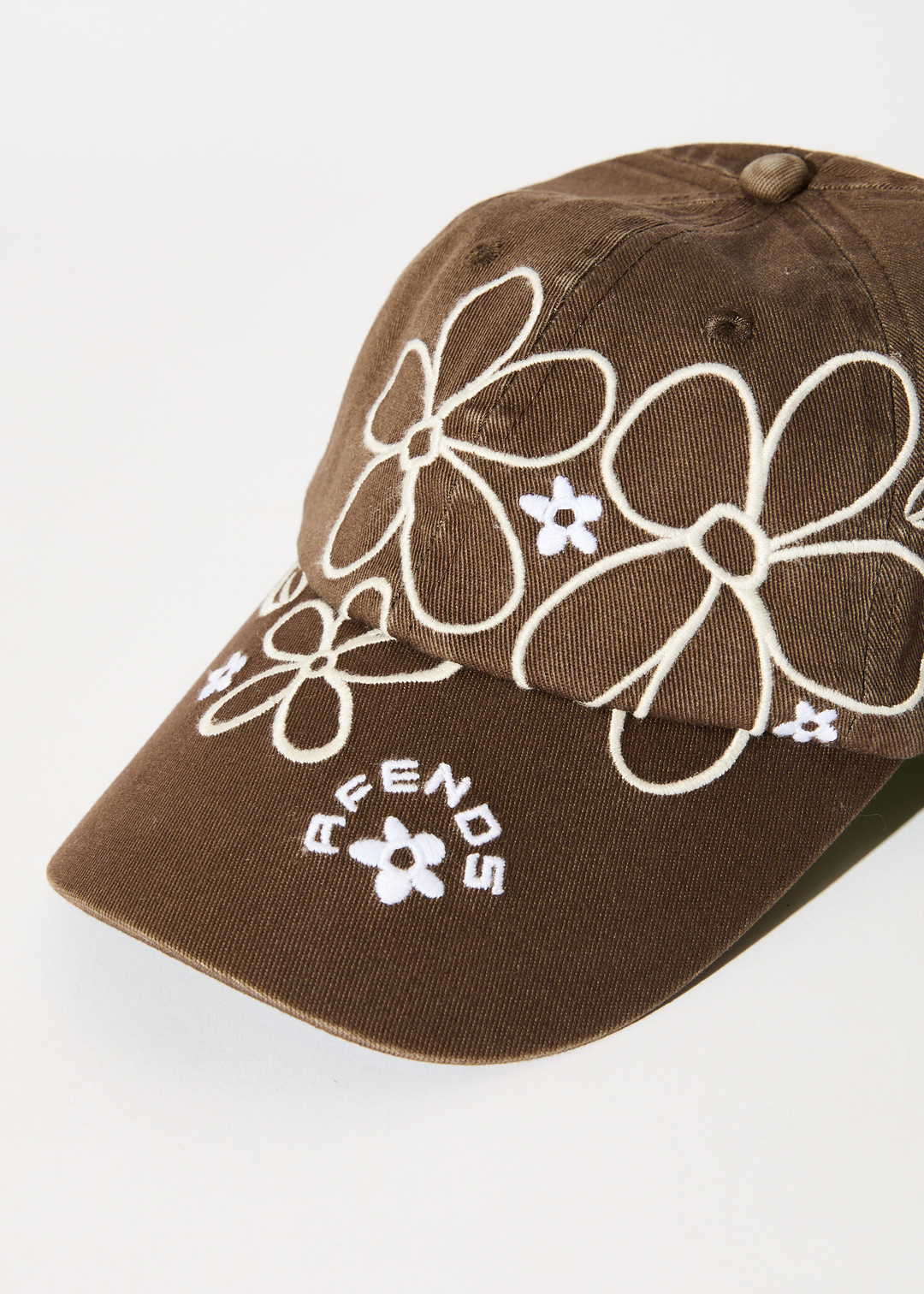 AFENDS Womens Tranquil - Panelled Cap - Coffee