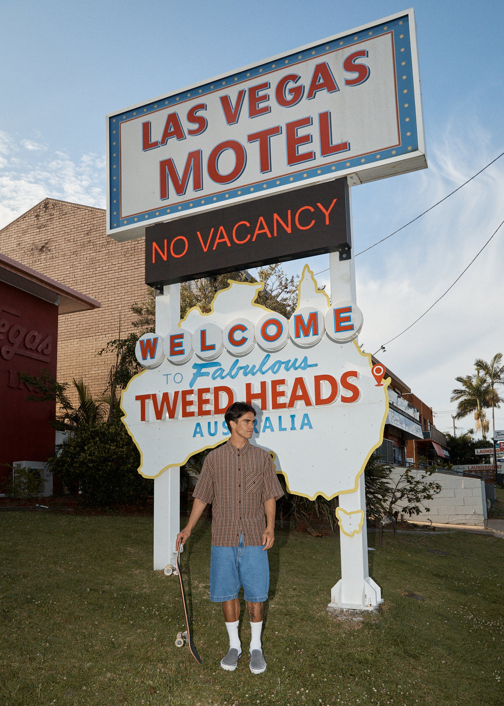 AFENDS Mens Hometown - Short Sleeve Shirt - Coffee