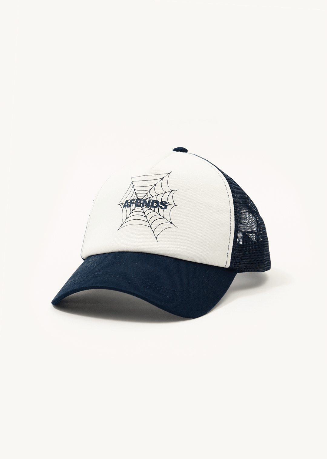 AFENDS Mens Webhead - Trucker Cap - Navy