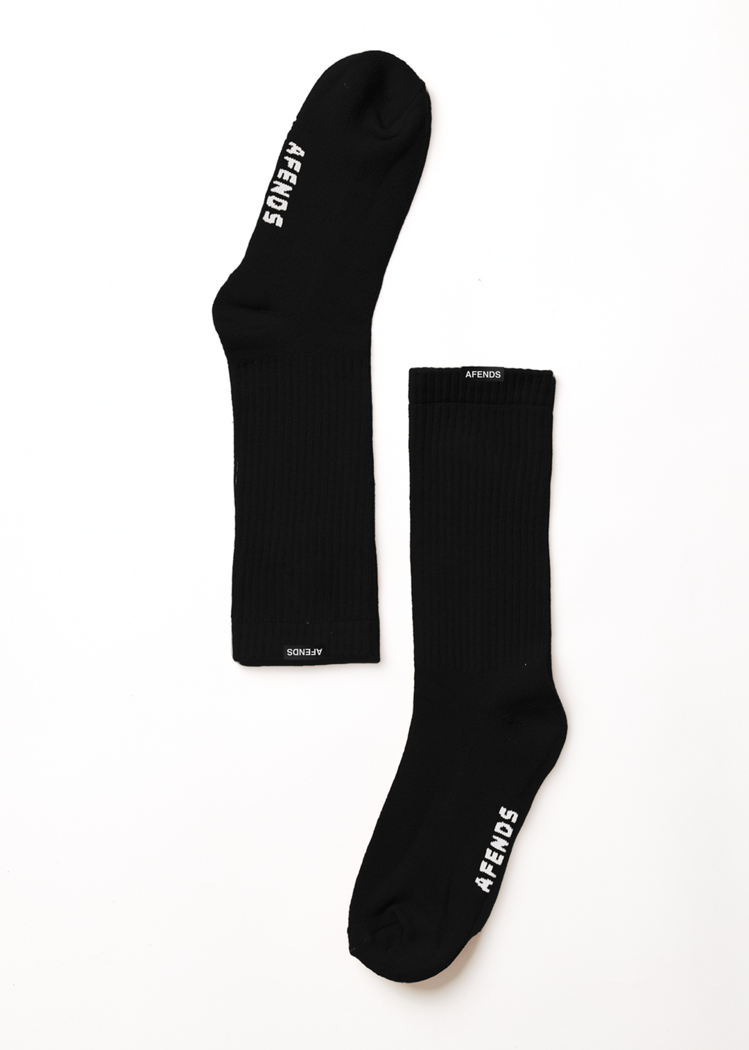 AFENDS Mens Everyday - Socks One Pack - Black 