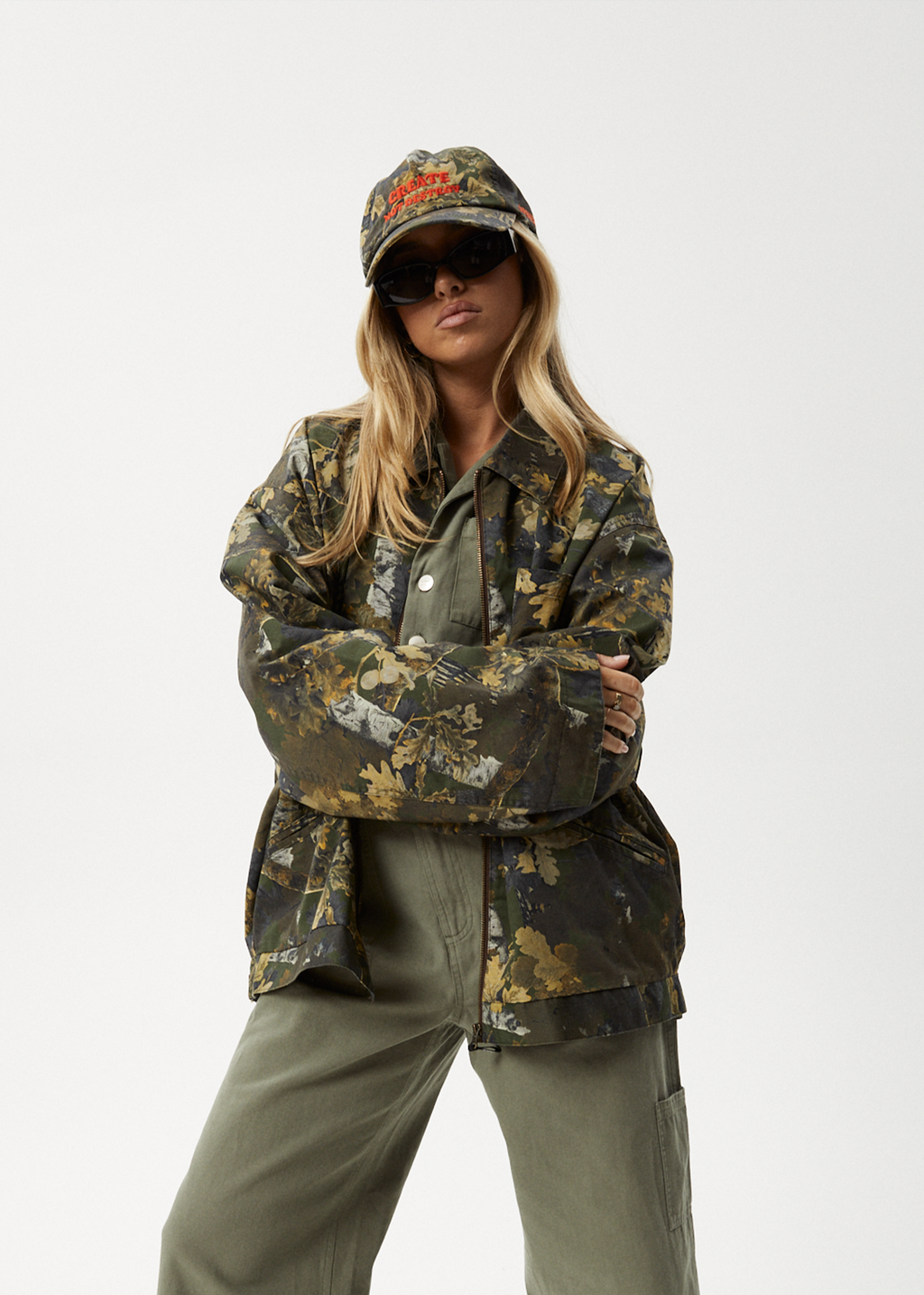 AFENDS Mens Oracle Find Me - Workwear Jacket - Find Me