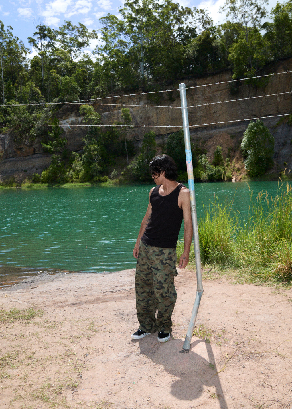 AFENDS Mens Hidden Richmond - Denim Workwear Pant - Hidden