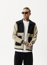 Afends Mens Checkmate - Recycled Check Spray Jacket - Multi - Afends mens checkmate   recycled check spray jacket   multi 