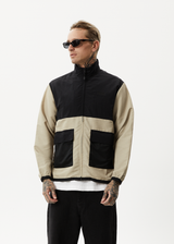 Afends Mens Checkmate - Recycled Check Spray Jacket - Multi - Afends mens checkmate   recycled check spray jacket   multi 