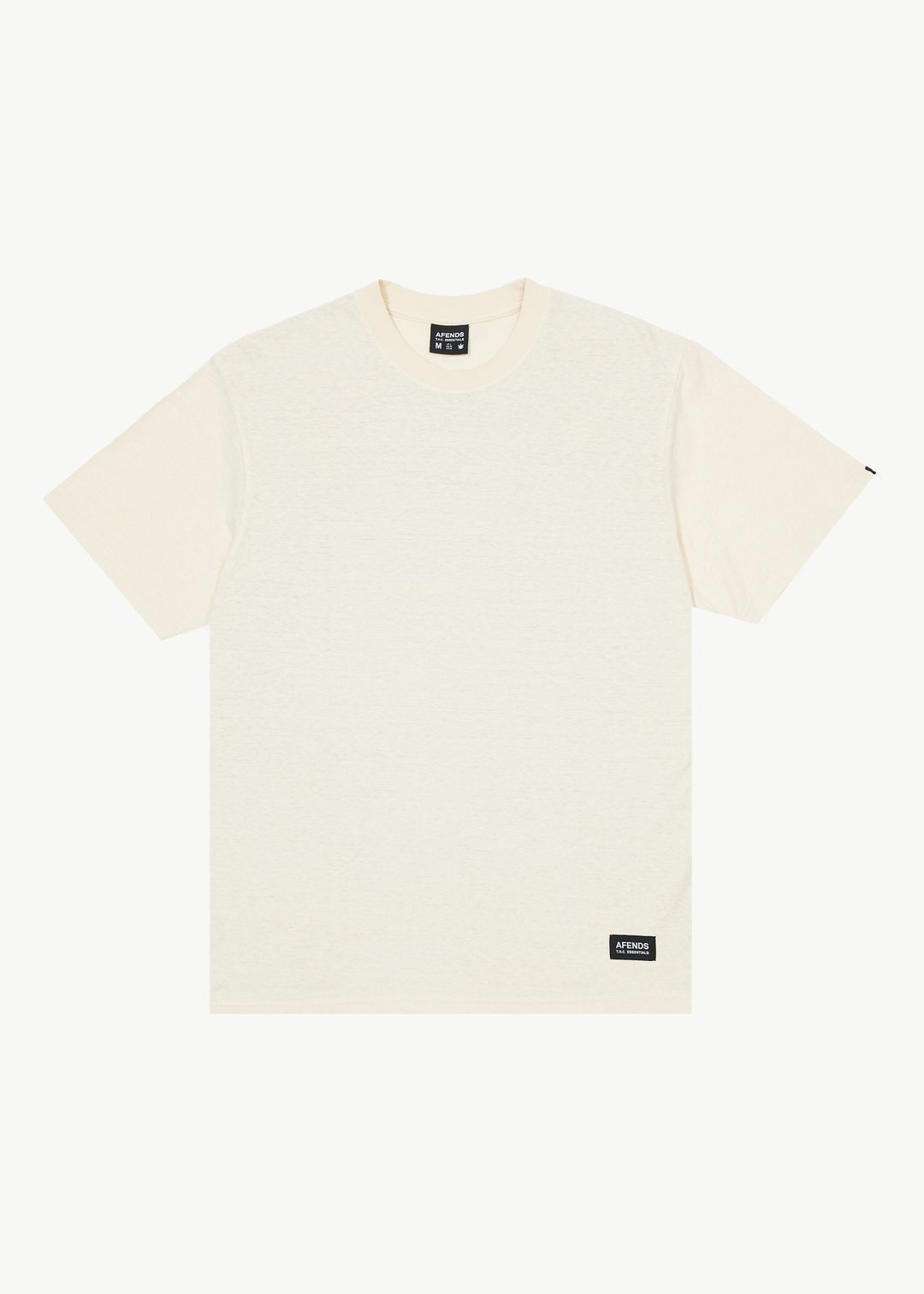 AFENDS Mens Classic - Retro Tee - Sand 