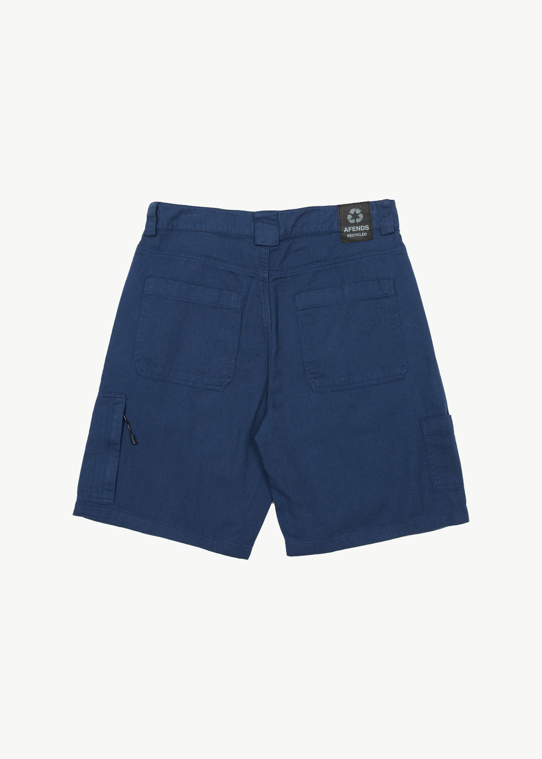 AFENDS Mens Harper - Carpenter Shorts 22" - Navy 