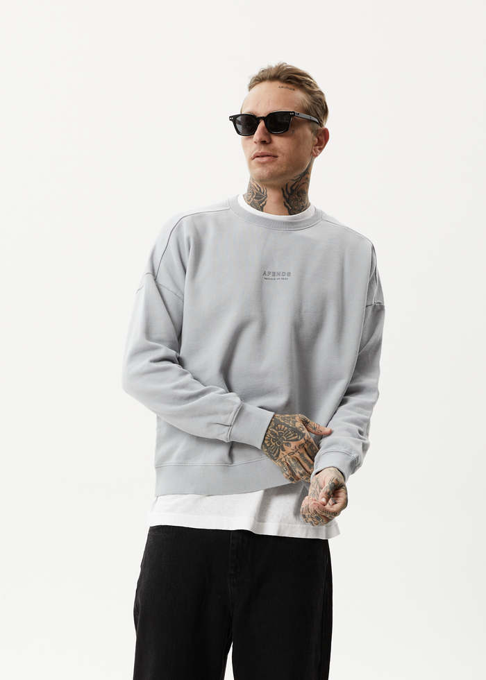 Grey 2025 crew neck