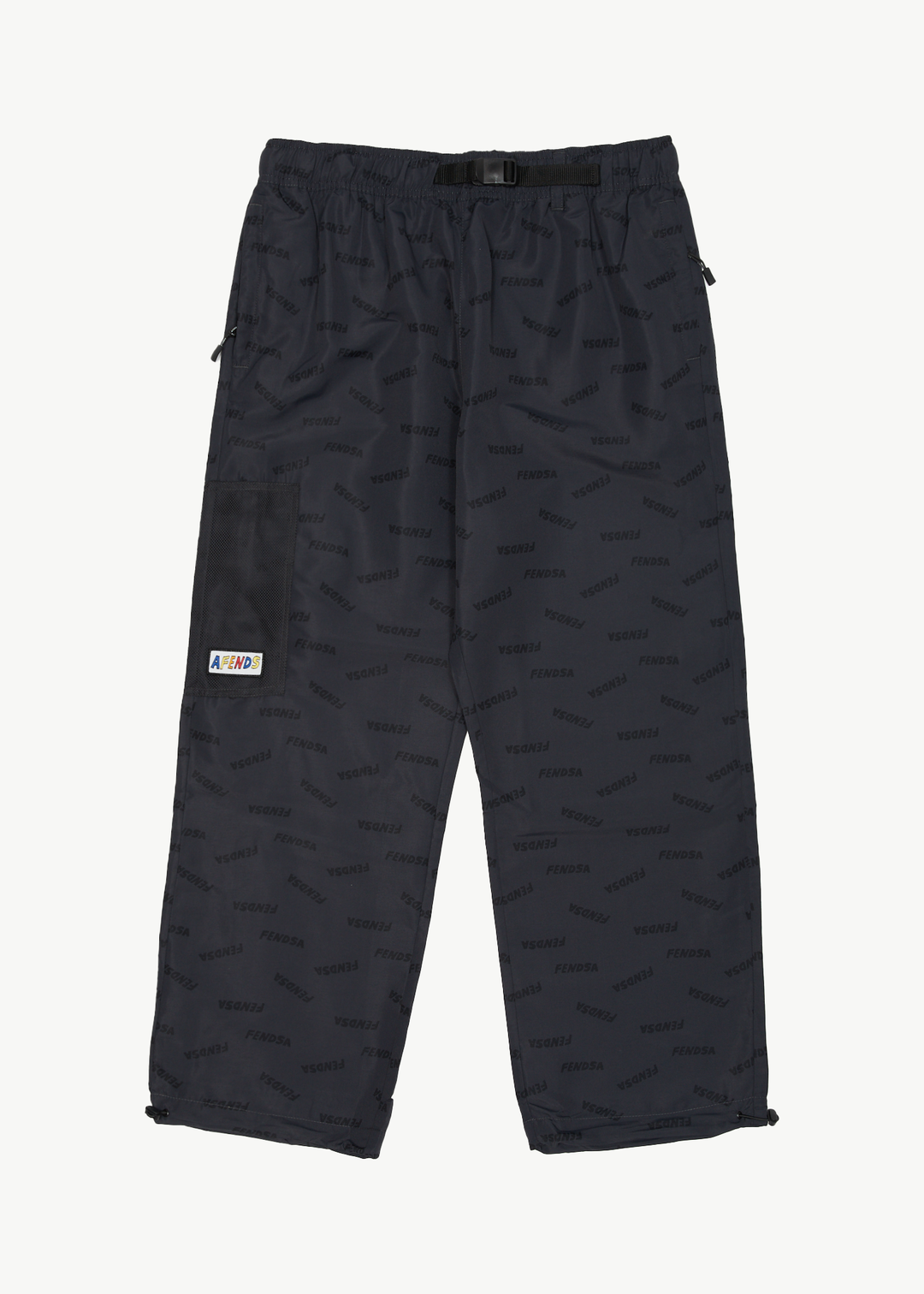 AFENDS Mens Fendsa - Spray Pants - Charcoal 