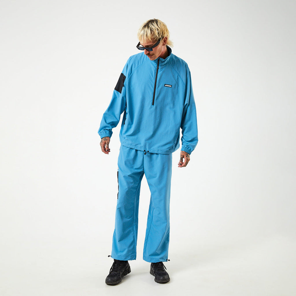 AFENDS Mens Polar - Spray Jacket - Dark Teal M225582-DTL-S