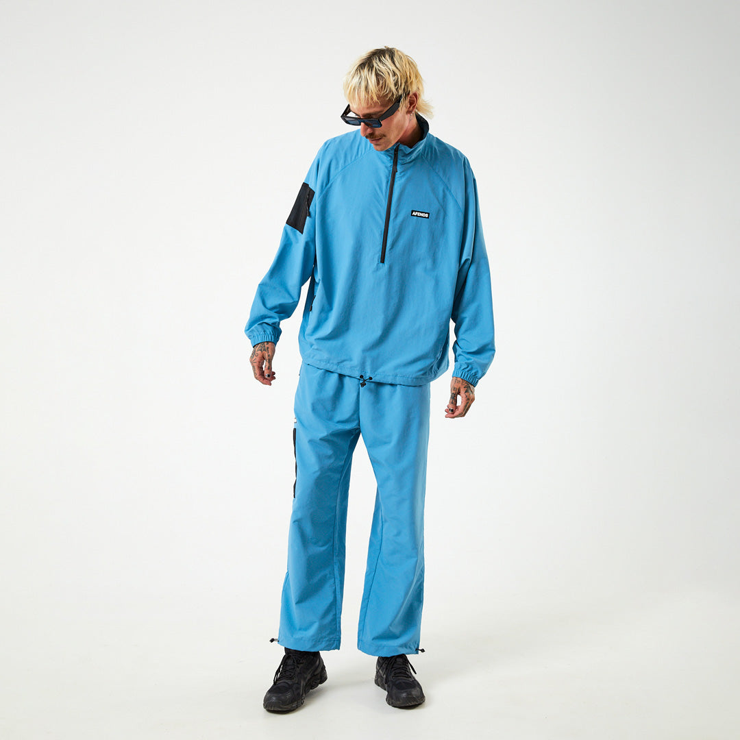 AFENDS Mens Polar - Spray Jacket - Dark Teal M225582-DTL-S