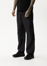 Afends Mens Escape - Recycled Spray Pants - Charcoal - Afends mens escape   recycled spray pants   charcoal 
