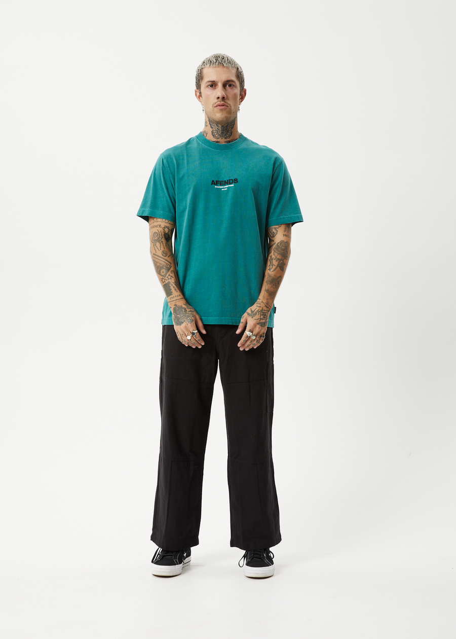 AFENDS Mens Classic - Retro Tee - Black
