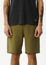 Afends Mens Ninety Twos - Organic Fixed Waist Short 19