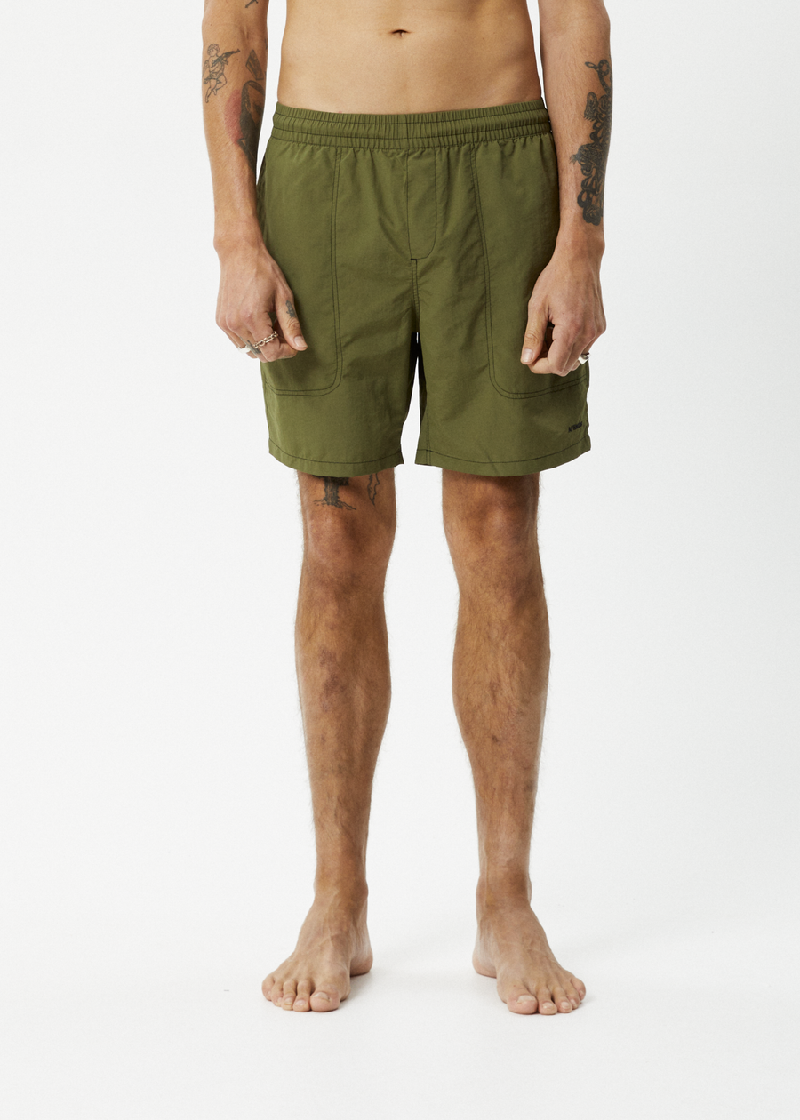 AFENDS Mens Harper - Canvas Workwear Short 22