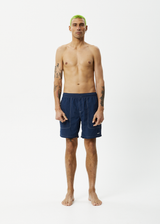Afends Mens Baywatch - Recycled Swim Short 18