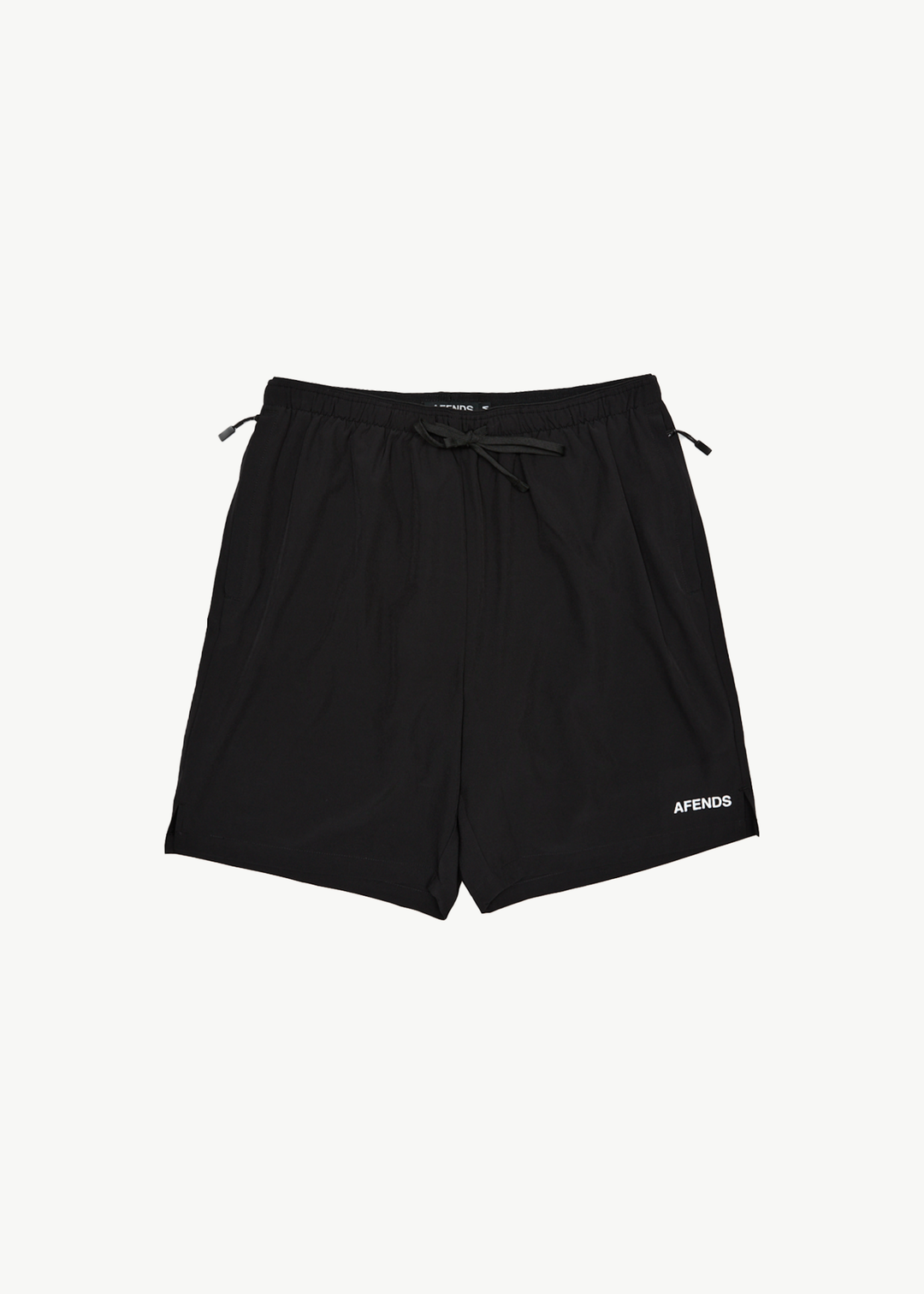 AFENDS Mens Kettle-Ish - Performance Shorts 18 Inch - Black 