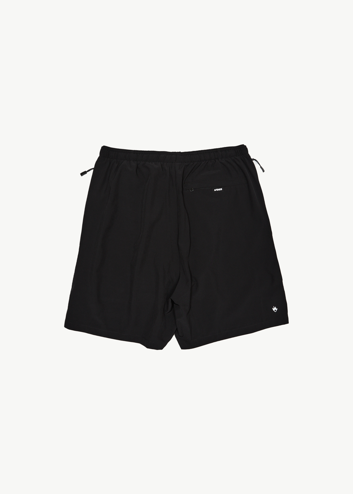 AFENDS Mens Kettle-Ish - Performance Short 18" - Black