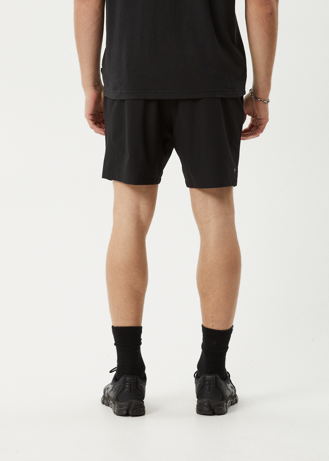 AFENDS Mens Kettle-Ish - Performance Shorts 18 Inch - Black 