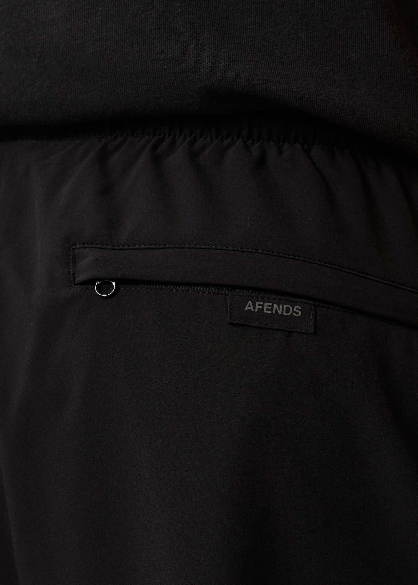 AFENDS Mens Kettle-Ish - Performance Short 18" - Black