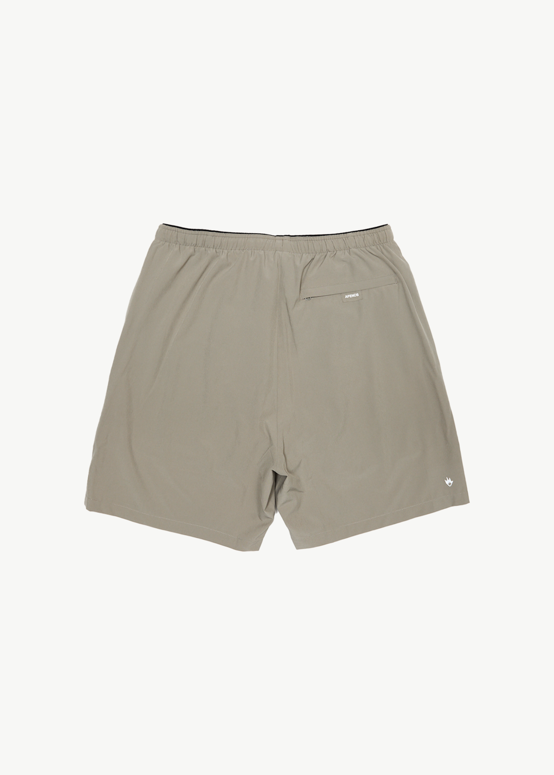 AFENDS Mens Kettle-Ish - Performance Shorts 18 Inch - Olive 